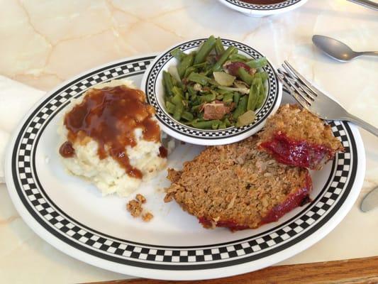 Meatloaf done right. I had to try it before I could even take a pic!!!