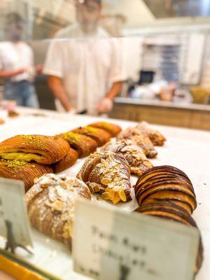 Pistachio and Almond Croissant