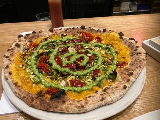 Vegan pizza