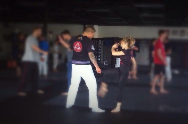 This was a FREE self defense class !