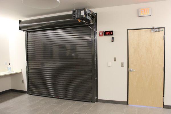 Commercial Rolling Steel Doors.