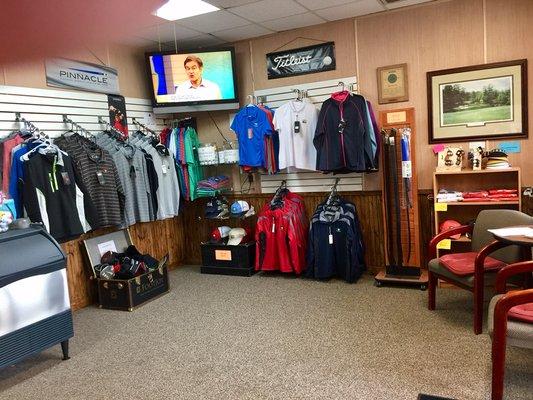 Our friendly Pro Shop.