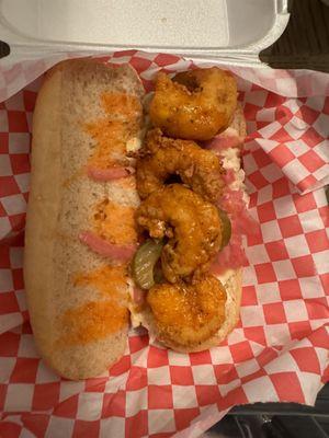 Shrimp po' boy