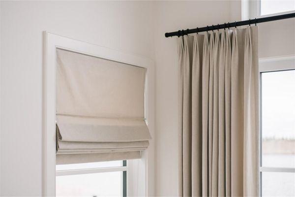 Roman Shades and Draperies