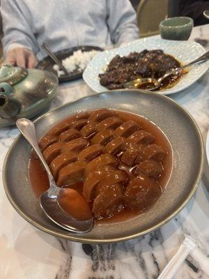 Lotus root with sticky rice