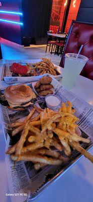 Burgers and Fries