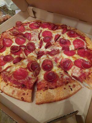 Hot honey pizza