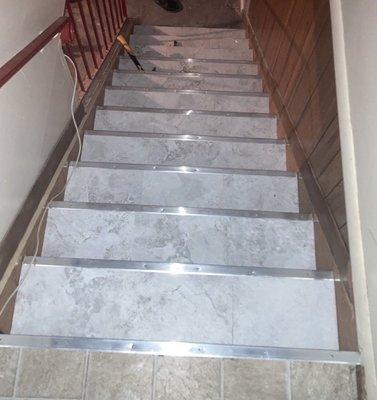 Stairs repaired