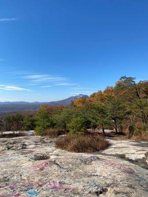 Right down the road at Bald Rock