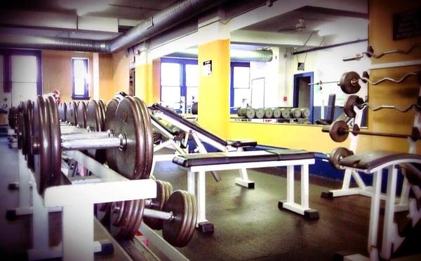 1 of 7 Different workout zones spreadout through our 15,000sq.ft facility, dedicated to nothing but "Free Weights"!