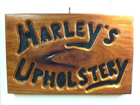 Harley's Upholstery 
https://www.facebook.com/harleysupholsteryandtrimshop
(360) 731-4349