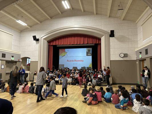 The auditorium