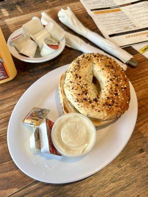 Bagel with Nova Cream Cheese