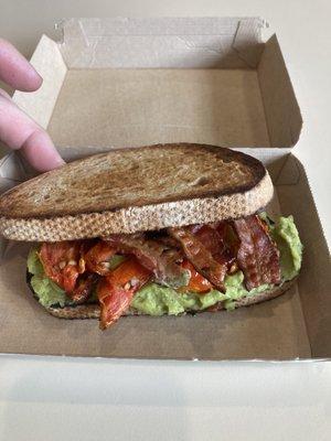 Bacon Avocado Tomato Sandwich