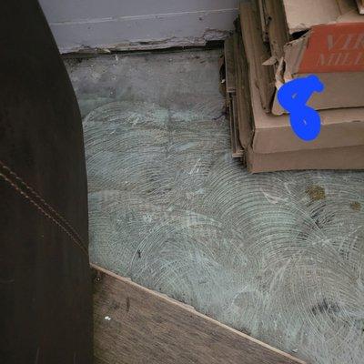 How my house has looked for several months due to world flooring refusing to fix their work.