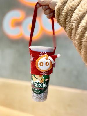 Holiday cup holder