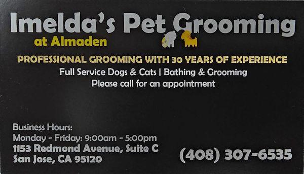 Imelda's Pet Grooming