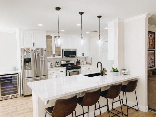 Kitchen- after remodeling  Look at the amazing transformation