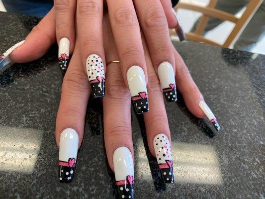 Valentines nails by Expert Nails And Spa