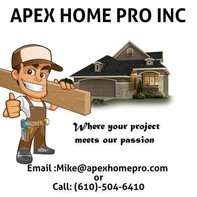 Apex home pro inc  / www.apexhomepro.com