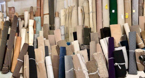 Stop by our show room if you are in need of a carpet remnant of any size!