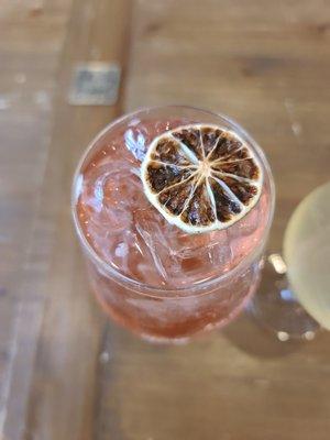 Rose spritzer