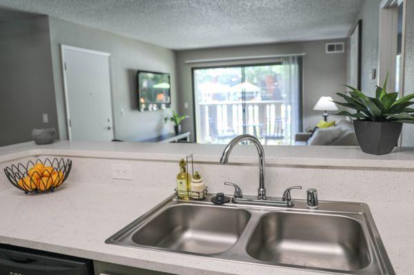 Lots of countertop space