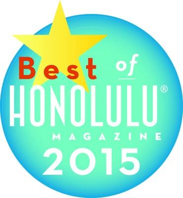 Awarded "Best Residential Painting Company of 2015" by HONOLULU MAGAZINE.