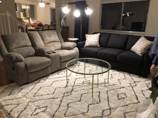 Loveseat & couch from the best price!