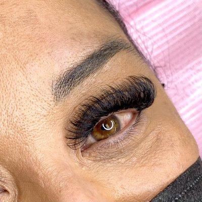 wispy hybrid lashes