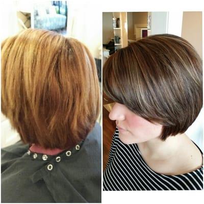 Transformation  tuesday! Stunning before and after by Designer Nicole