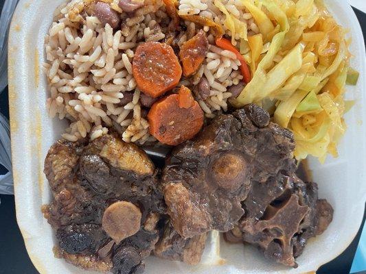 Oxtail plate