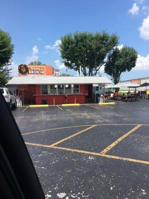 Front of the restaurant