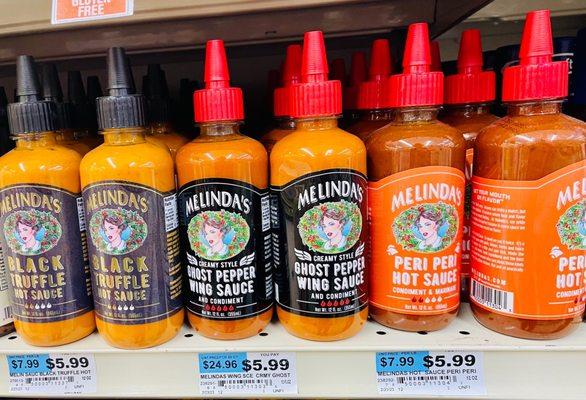 Hot sauces.