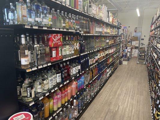 Liquor aisle