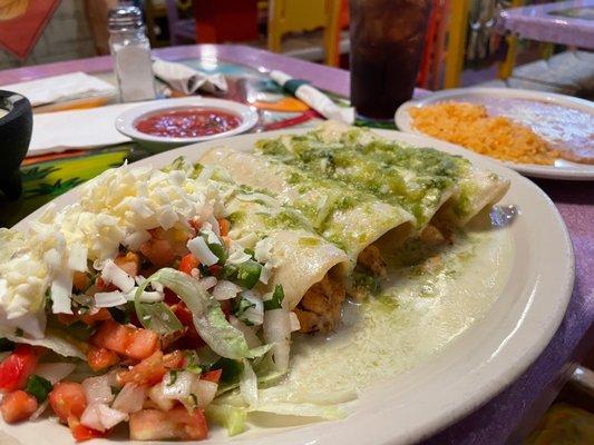 Enchiladas Suizas