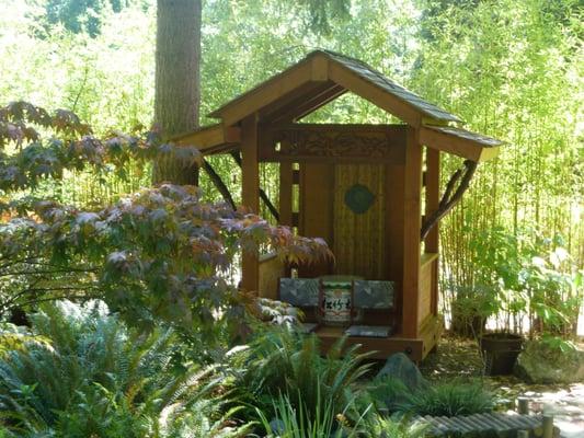 Meditation Gazebo in WB Garden