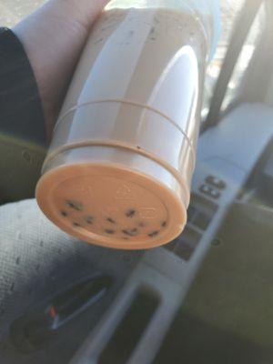 Such a small amount of boba given.