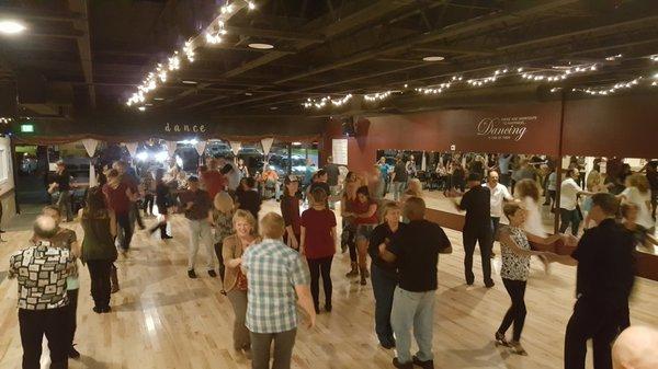 Fun weekend social dancing!