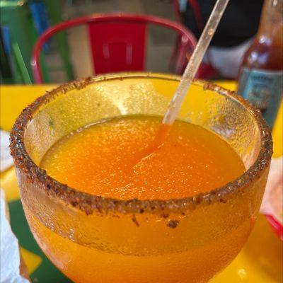 Mango Margarita with Grenadine