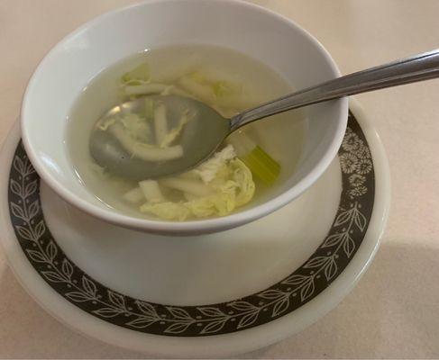 I forgot the dinners come with homemade noodle soup. Sooooo good!