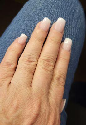 Ombre French manicure