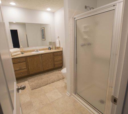 Large Master Bath with Shower