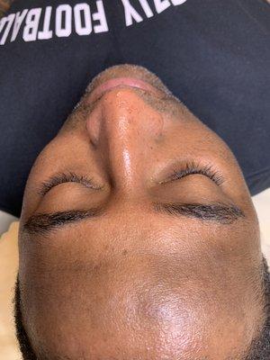 Men custom facial