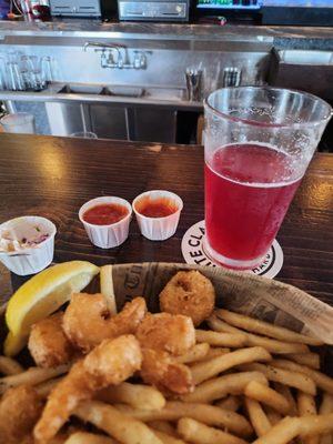 Shrimp and fries