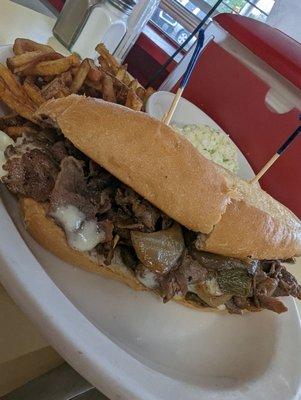 Our server recommended the Philly and it did not disappoint!