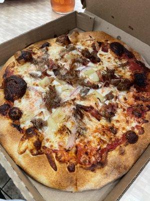 Hawaiian Pizza ($16)