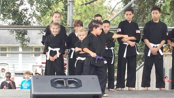 Southside Demonstration Team ~ Giving the Kids an opportunity to display the art of Martial Arts !