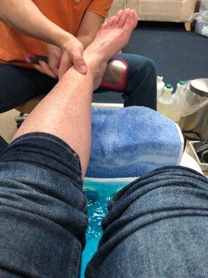 Pedicure yay