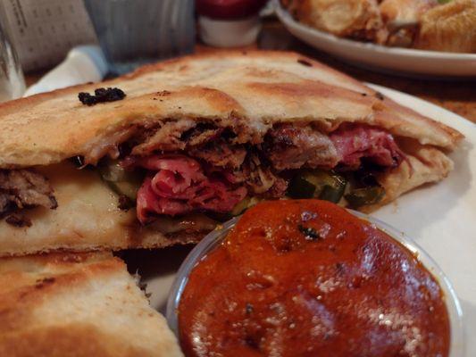 Cubano pita - smoky and tasty